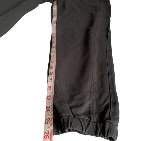 Women's Green Cargo joggers Pull on ankle pants Large Activewear - Picture 10 of 13